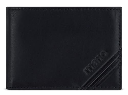 mano Don Antonio RFID Mini Purse Black