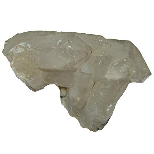 Bergkristall Stufe ca. 1400-1800 g, milchig idealer Schutz gegen Erdstrahlen und Wasseradern zum Eingraben in die Erde