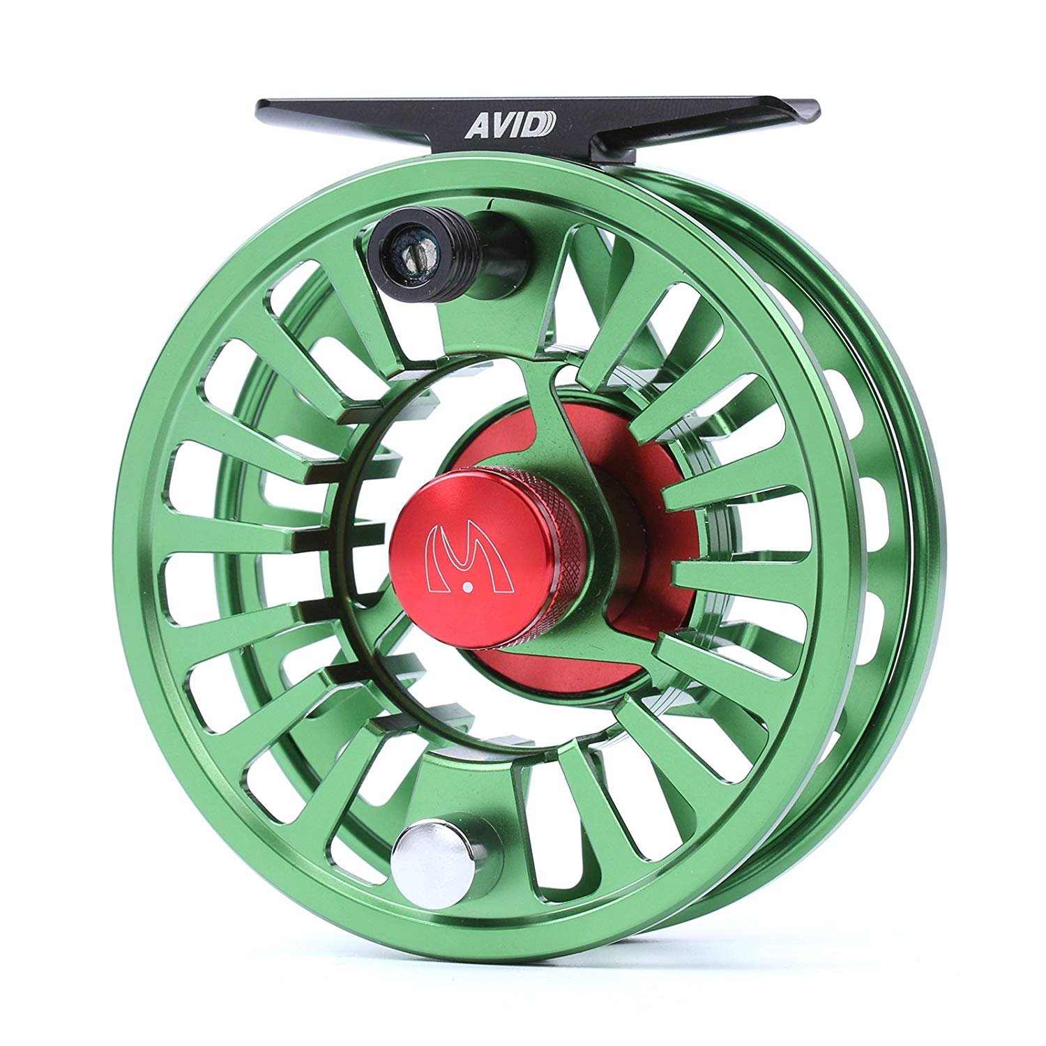 MAXIMUMCATCH Avid Serie Wert Fliegenfischen Rolle-1/3, 3/4, 5/6, 7/8, 9/10wt, 5 Farbe auszuwählen (Grün, 5/6wt)