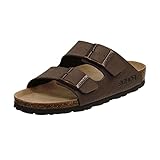 Rohde ALBA Damen, Frauen, Pantoletten, Slipper,Slides,Sandalen,Sommerschuhe,Freizeitschuhe,Slides,Slip-ons,Backless Slipper,Mocca,39 EU