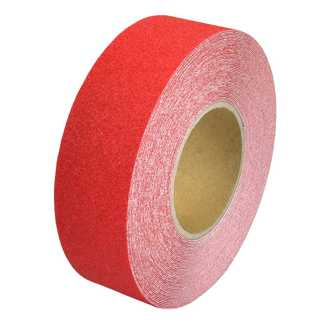 Anti-Rutsch-Band für Innen- u. Außenbereiche, Rutsch hemmend, selbstklebend (50 mm x 18 m, Rot)