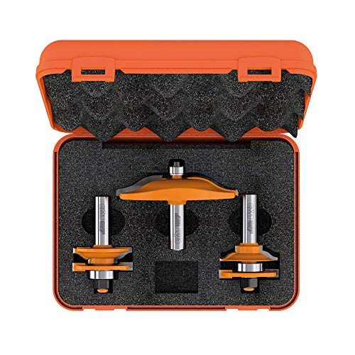 CMT Orange Tools 900.513.11 – ESTUCHE 3 Fräser HM S 12 Küchen (perf. A2)