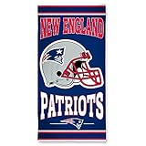 Offizielles NFL "New England Patriots" Strandhandtuch, Badetuch in 150x75 cm