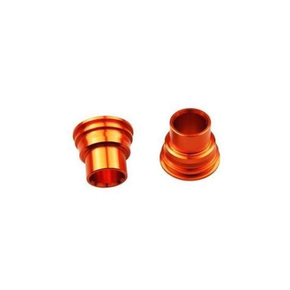 SCAR Rad Distanzhülsen VORNE kompatibel mit KTM SX SXF SX-F EXC EXCF 125 150 200 250 300 350 450 03-14 - Orange