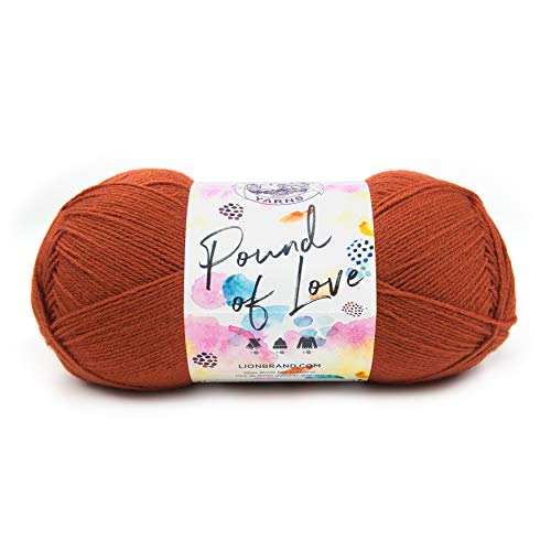 Lion Brand Yarn 250–60 kg Liebesgarn, Kürbisgewürz