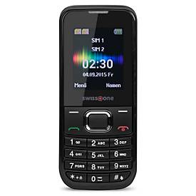 swisstone SC 230 - Dual SIM Handy (extra großem beleuchtetem Farbdisplay) schwarz