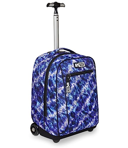 Appack Big Trolley Schule, Blau, 2 in 1 Schultergurte Rucksack, Schule & Freizeit, blau, Taglia unica, schule