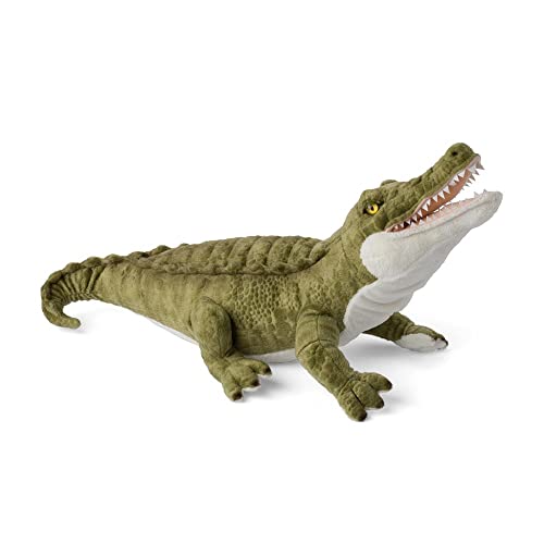 WWF Plüsch WWF00924, WWF Krokodil (58cm), realistisch, Super weiches, lebensecht gestaltetes Plüschtier zum Knuddeln und Liebhaben, Handwäsche möglich