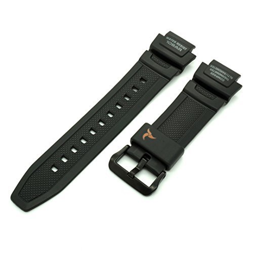 CASIO 10500704 Resin Watch Band for PRO TREK TRIPLE SENSOR SGW-1000 SGW1000-1A