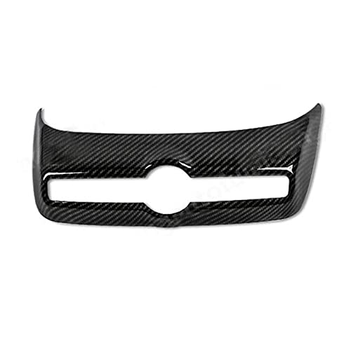 Innenleisten Carbon-Faser-Optik ABS-Auto-Innenraum-Klimaanlage Einstellen Panel Cover Trim Auto-Aufkleber Für XC40 2018 2019 2020(Carbon Look)