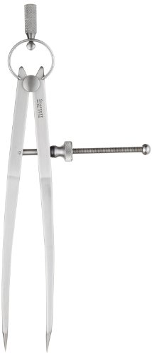 Starrett 77 massiv A-Mutter Trennwände, eckiges Bein, 0 cm/0 mm – 15,2 cm/150 mm Range