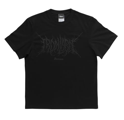 IBANEZ Iron Label T-shirt Black - M