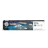 HP 913A (F6T77AE) Original Druckerpatrone Blau für HP PageWide 352, 377 und HP PageWide Pro 452, 477