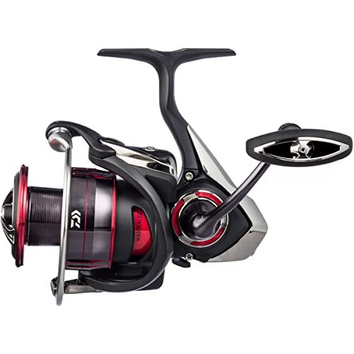 Daiwa FGLT2500D Fuego LT Spinnrolle mit 6+1 5.3:1 FGLT2500D, schwarz