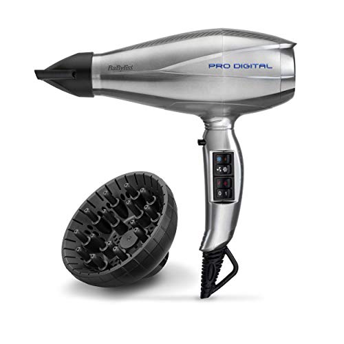 BaByliss Haartrockner 6000E, 2200 W, Luftgeschwindigkeit von 208 km/h