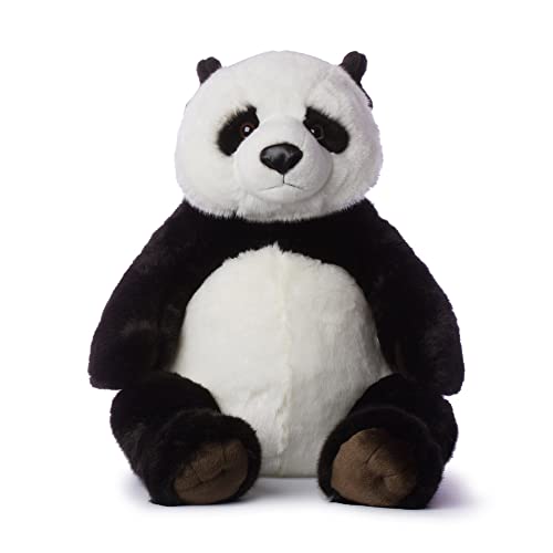 WWF Plüsch WWF91137, WWF Plüschtier Panda [sitzend] (75cm), besonders Flauschige und lebensechte Plüschtierkollektion des WWF, hohe Qualitäts- und Sicherheitsstandards, auch für Babys geeignet