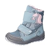 RICOSTA Mädchen Winterstiefel GAREI,Kinder Boots,WMS:Mittel,lose Einlage,Sympatex,waschbar,wasserdicht,Winterboots,warm,Arctic (130),32 EU