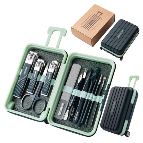 Maniküre Set Nagelset Pediküre Kit Maniküre Kit Professionelle Nagel Kit 12 In 1 Für Zehennagel Fingernagel Pediküre Komplett Nagelpflege Set