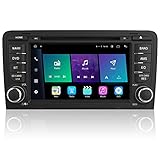 AWESAFE Android 11 Autoradio für Audi A3 S3 RS3, 2GB+32GB, Radio mit Navi unterstützt DAB+ WLAN CD DVD Bluetooth 2 Din 7 Zoll Bildschirm