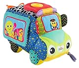 LAMAZE Freddie's Activity Bus Baby Toy, Plush Sensory Toy with Flaps & Discovery Mirror for Sensory Play , New Baby Gifts for Toddlers Boys & Girls From 18 Months, 2, 3+ Year Olds