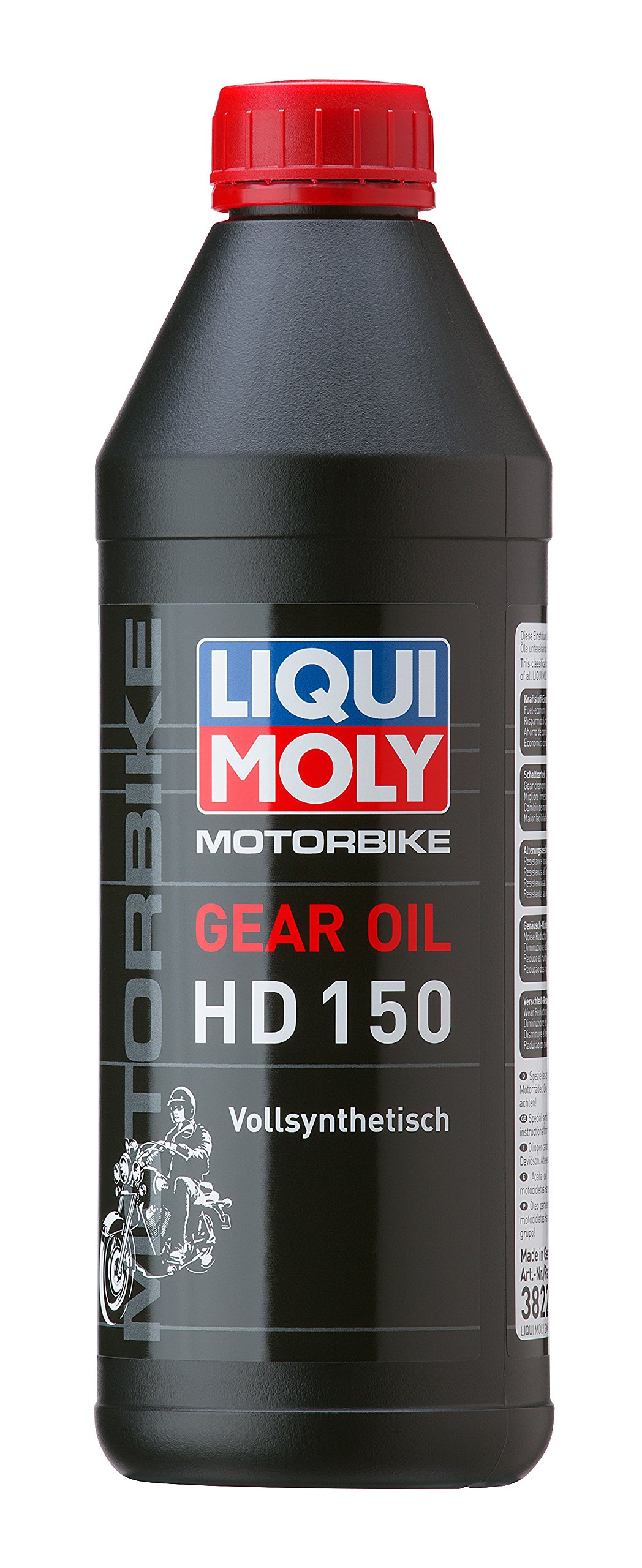 LIQUI MOLY Motorbike Gear Oil HD 150 | 1 L | Motorrad Getriebeöl | Art.-Nr.: 3822