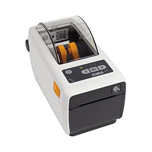 Zebra ZD411 Healthcare Drucker mit Abreißkante - 203 dpi - Thermodirekt - 56 mm max. Druckbreite, Bluetooth, LAN, USB, USB-Host Schnittstellen (ZD4AH22-D0EE00EZ)