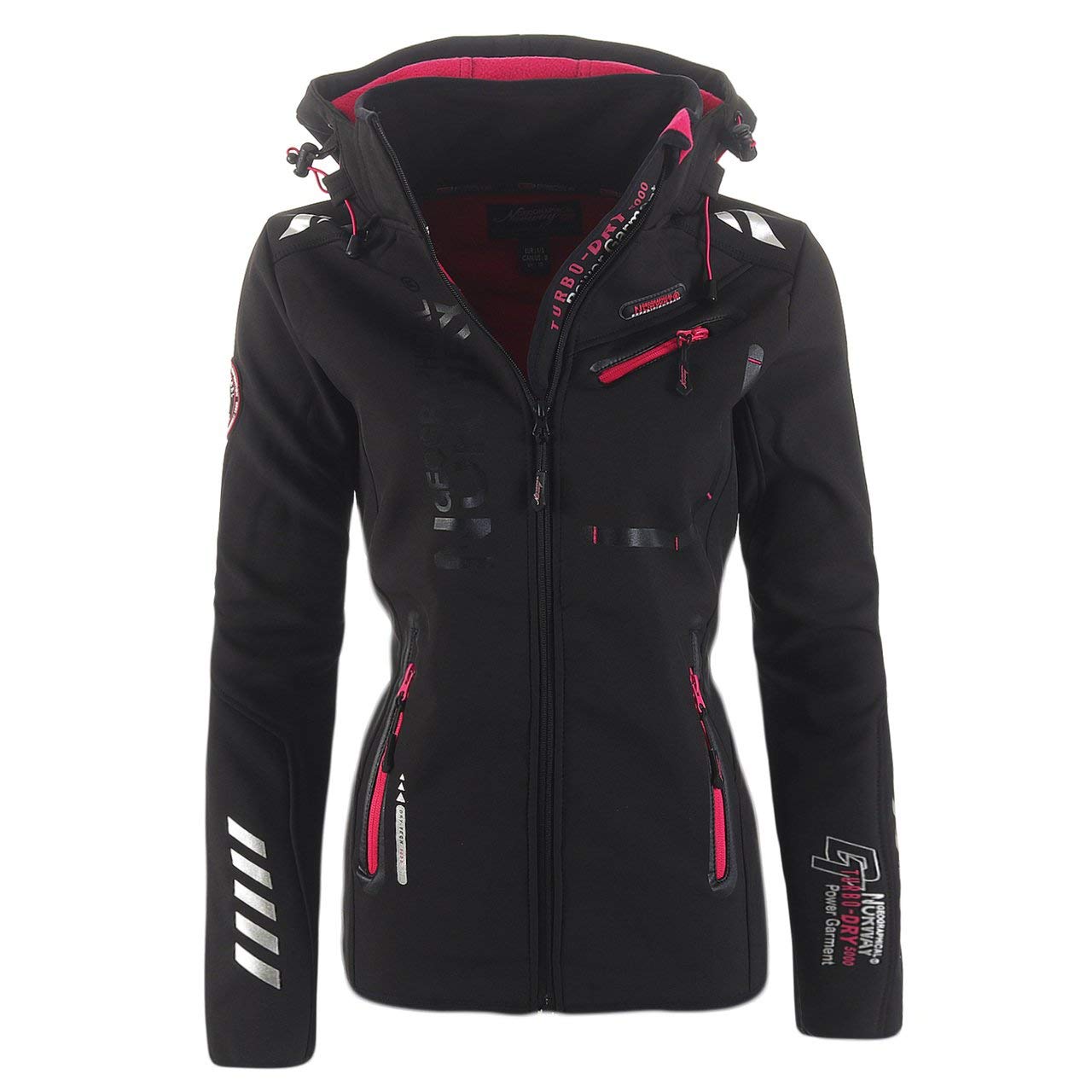 Geographical Norway 99L5 Reveuse II Lady SP612F/GN Softshelljacke Schwarz XL