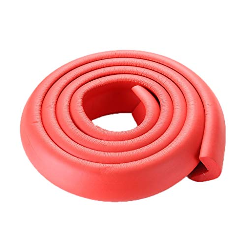 AnSafe Kantenschutz, L-Typ Kindersicherheit Schutz Benutzt for Möbelkante Ungiftig Und Geschmacklos (Color : Red)