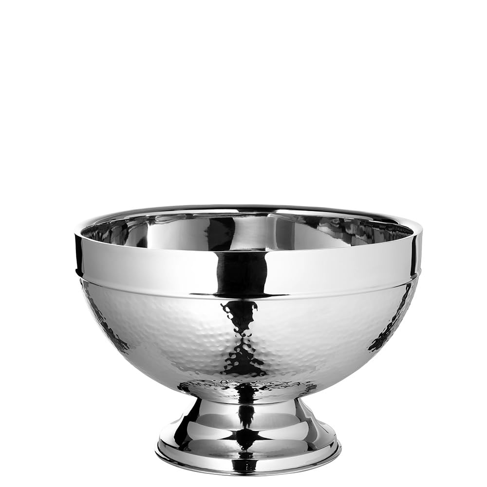 Fink Nassau/Punchbowl,Edelstahl,gehämmert/D.32cm,H.21,5cm