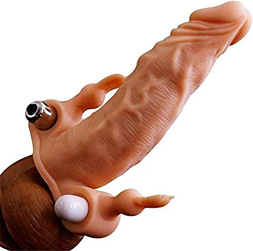 Große Penis Extender Kondome mit Cock Ring Soft Penis Sleeve Sexuelle Verzögerung Sexspielzeug Ejakulation Erektion Verbesserung Der Ausdauer