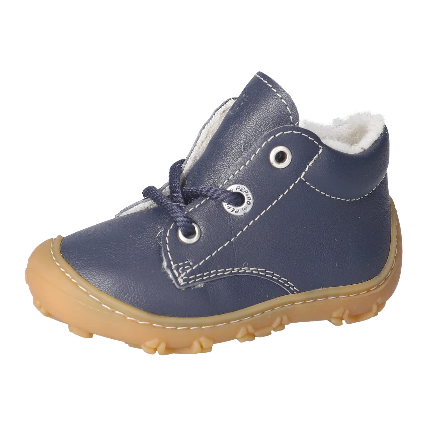 RICOSTA Jungen Winterstiefel COLIN,Kinder Lauflernschuhe,WMS:Weit,Barfuß-Schuh,wasserdicht,winterboots,outdoor-kinderschuhe,nautic (180),26 EU