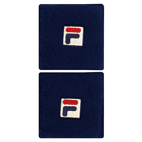 Fila Unisex Solid 2-Pack Wristband