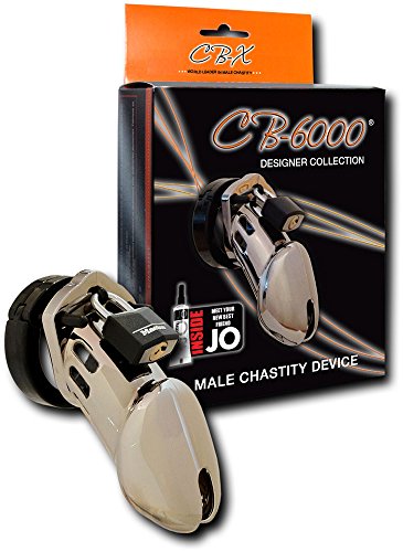 Male Chastity Keuschheitskäfig CB-6000 für Männer in Chrome