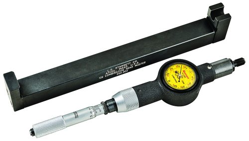 Starrett Lesebrille 128 M Kombination Kopf, mit Innen Mikrometer, 0–50 mm range, 0.01 mm Teilung, Genauigkeit +/-0.0001 "