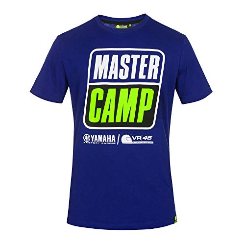 Valentino Rossi Mastercamp T-Shirt für Herren, Herren, Unterhemd, blau, XL