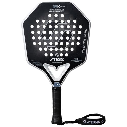 STIGA Padelschläger Cybershape 18K Hard