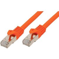 Good Connections Patchkabel mit Cat. 7 Rohkabel S/FTP orange 15m