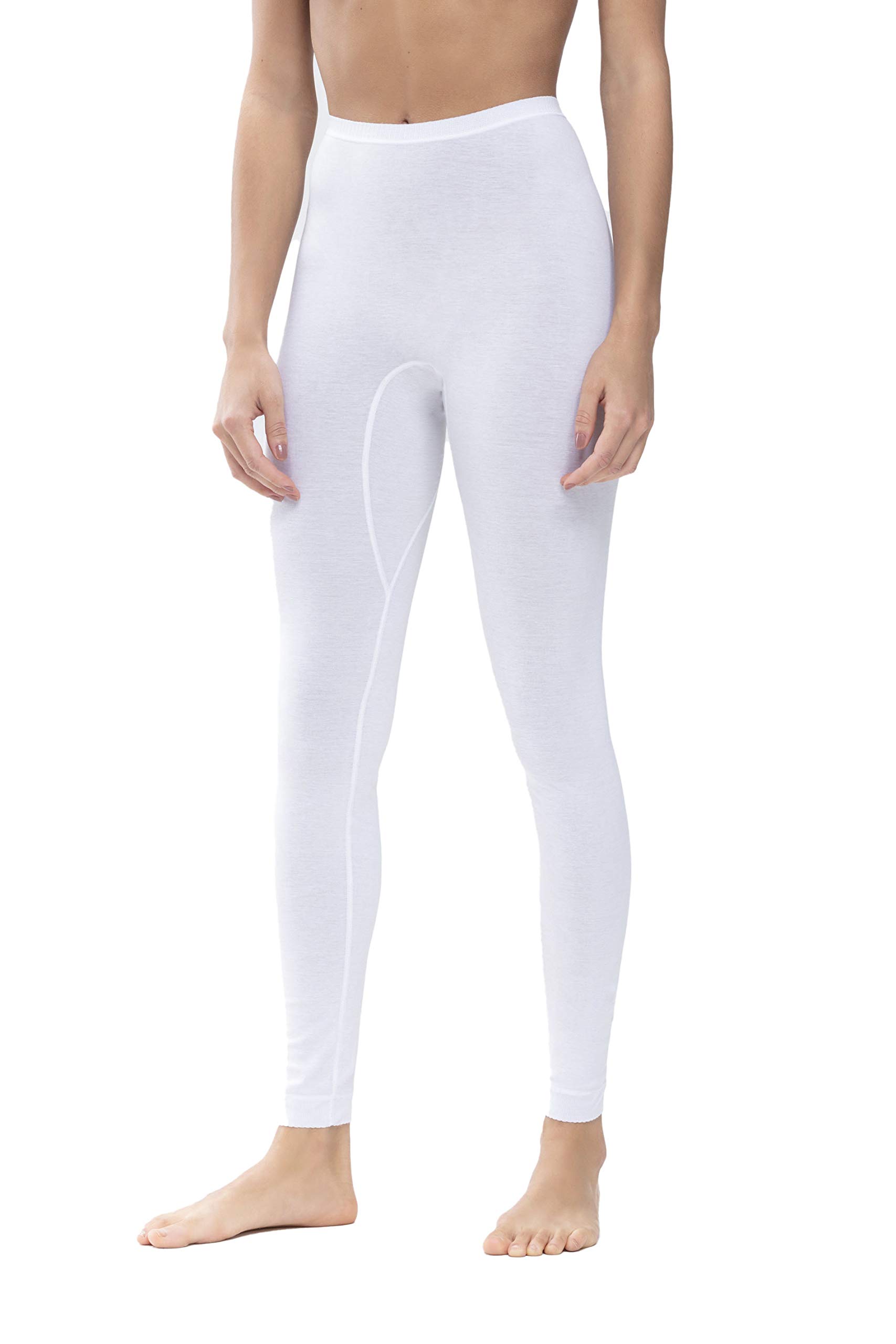 Mey Tagwäsche Serie Noblesse Damen Leggings Weiss 4XL(50)