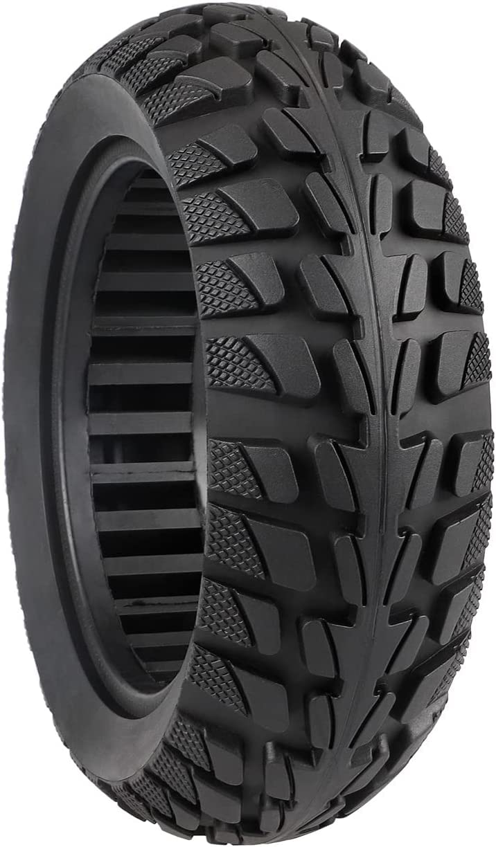 Kugoo G Booster G2 Pro Elektroroller, Vorder- und Hinterreifen, solide Reifen, 10 x 2,7 – 6,5 cm, für Offroad-Reifen