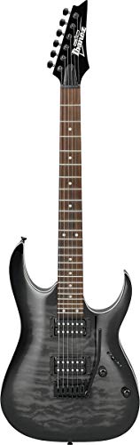Ibanez GRGA120QA-TKS GIO RG Series Electric Guitar - Trans Black Sunburst