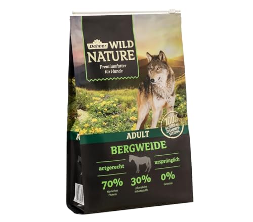 Dehner Wild Nature Hundetrockenfutter Adult, Bergweide, 4 kg