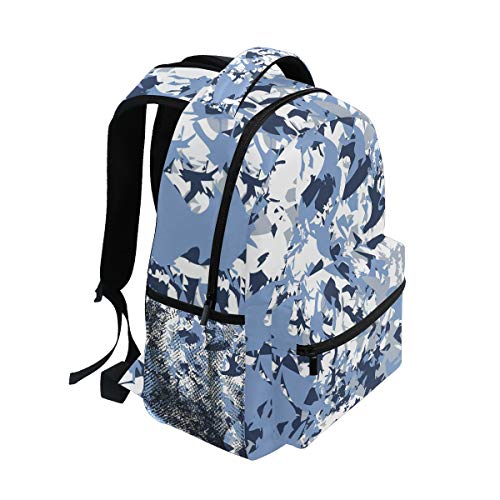 FANTAZIO Rucksäcke Militär Camouflage Schultasche Daypack One Size 7