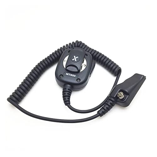 ARSMI Mikrofon MIC Radio Portable Ptt Lautsprecher TK 280 290 380 385 390 480 2140 2180 3140 3148 3160 3180 5210 3212 5400 Fit for Kenwood. Walkie-Talkie-Mikrofon (Color : Black)