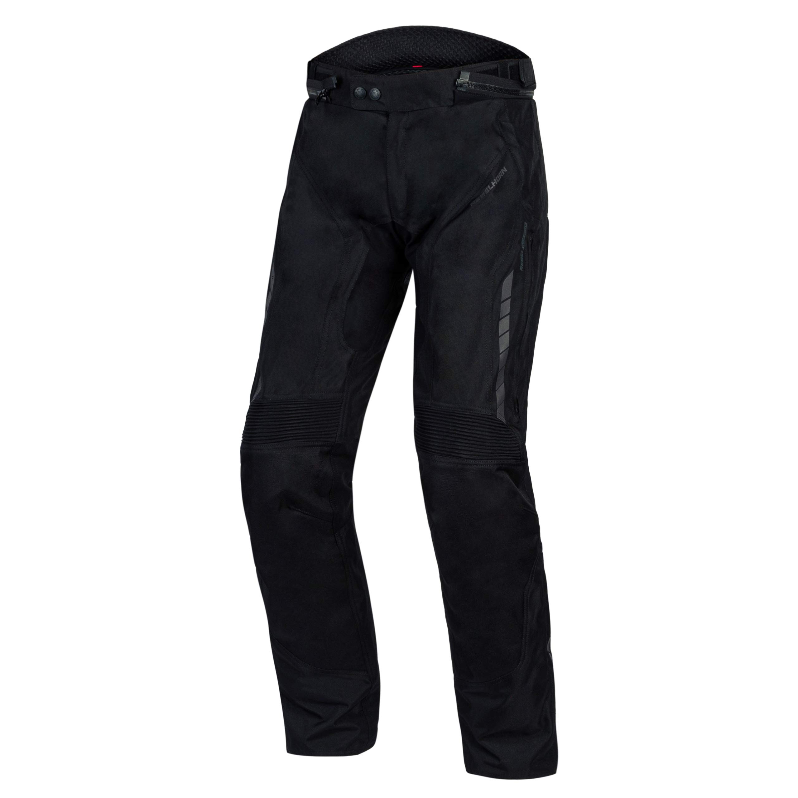 REBELHORN Hiker III Motorradhose Herren | Textil | Reissa Membran | Knieprotektoren Stufe 2 | Taschen für Hüftprotektoren | 4 Belüftungskanäle