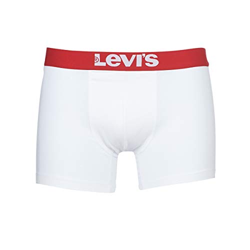 12 er Pack Levis Boxer Brief Boxershorts Men Herren Unterhose Pant Unterwäsche, Bekleidungsgröße:XXL, Farbe:317 - White/White