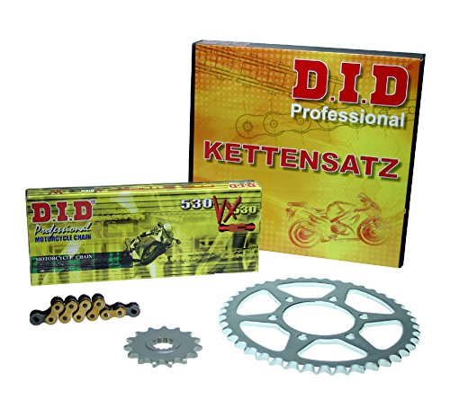 Kettensatz für Kawasaki VN 800 Classic, 1996-2006, VN800B, VN800AB, DID X-Ring (VX gold) verstärkt