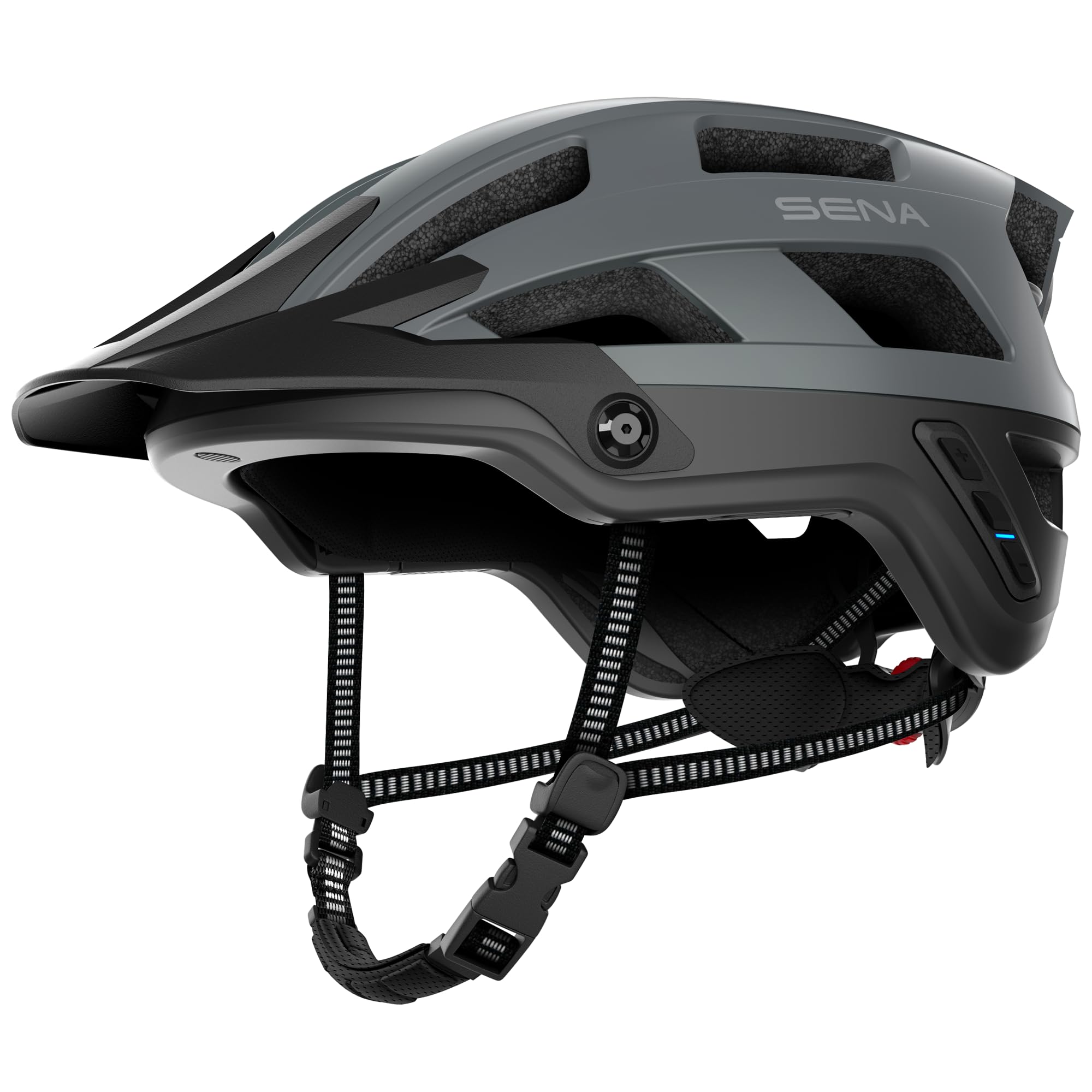 Sena Adult M1 Mountainbike Helm, Mattgrau, L