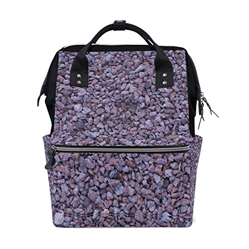 FANTAZIO Rucksäcke/Tagesrucksack, Kieselsteine, Violett