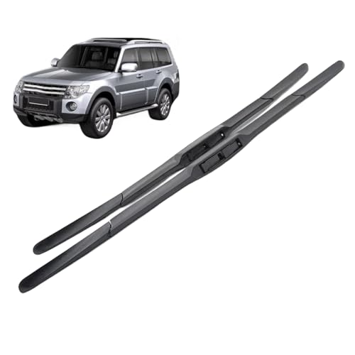 Scheibenwischer Frontwischerblätter, für Mitsubishi Pajero Shogun Montero V80 2007-2021 Scheibenwischer