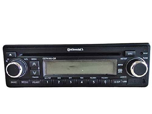 Continental CD7416U-OR - CD/MP3-Autoradio mit USB / AUX-IN